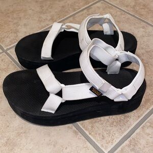 Teva flat platform sandals